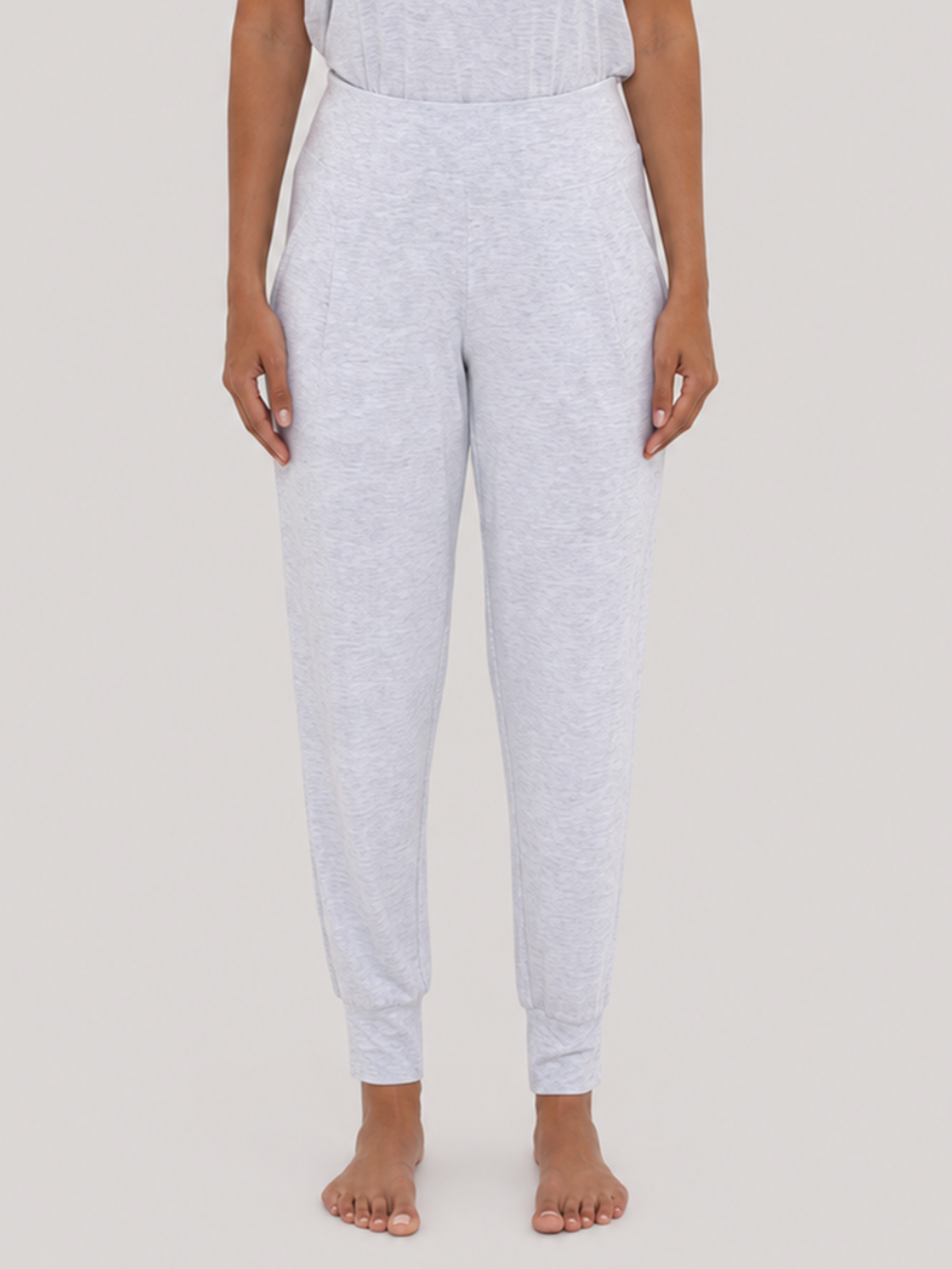 Lounge Pant Light Grey Heather front