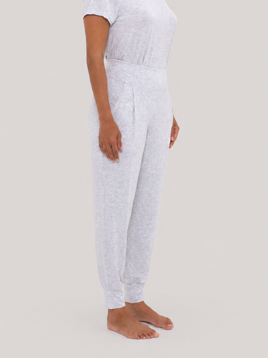 Lounge PantLight Grey Heather front angled