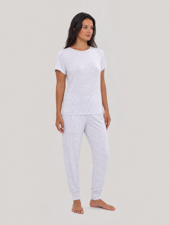 Lounge Top Light Grey Heather full
