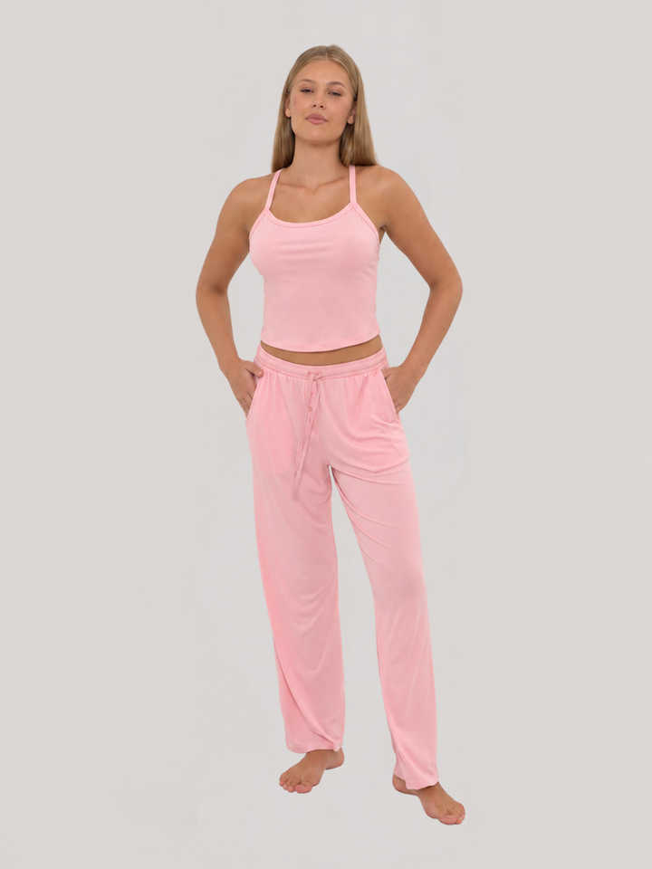Bamboo Rib Lounge Pant