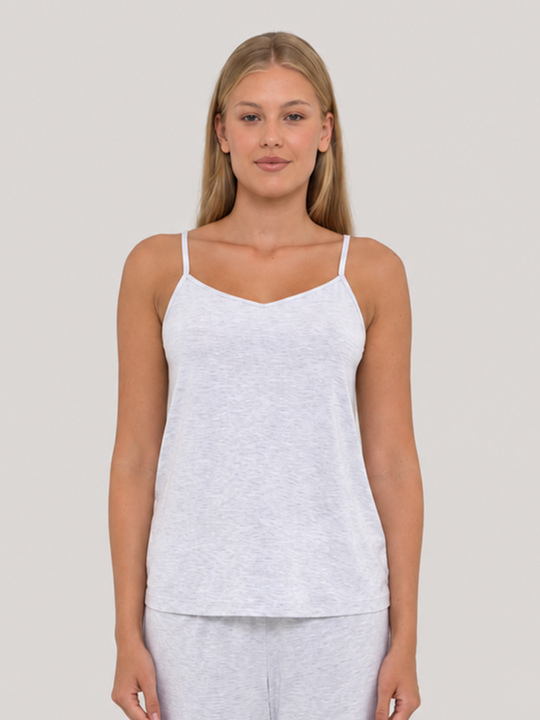 Sleep Camisole Light Grey Heather front