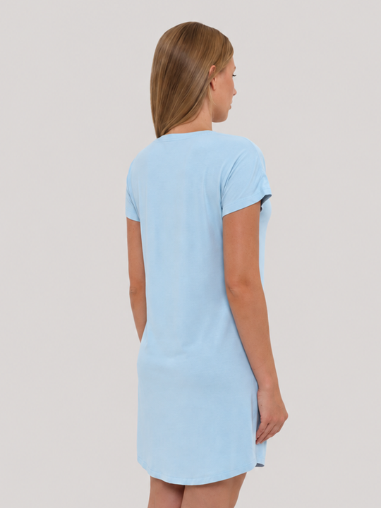Sleep Dress Starlight Blue back