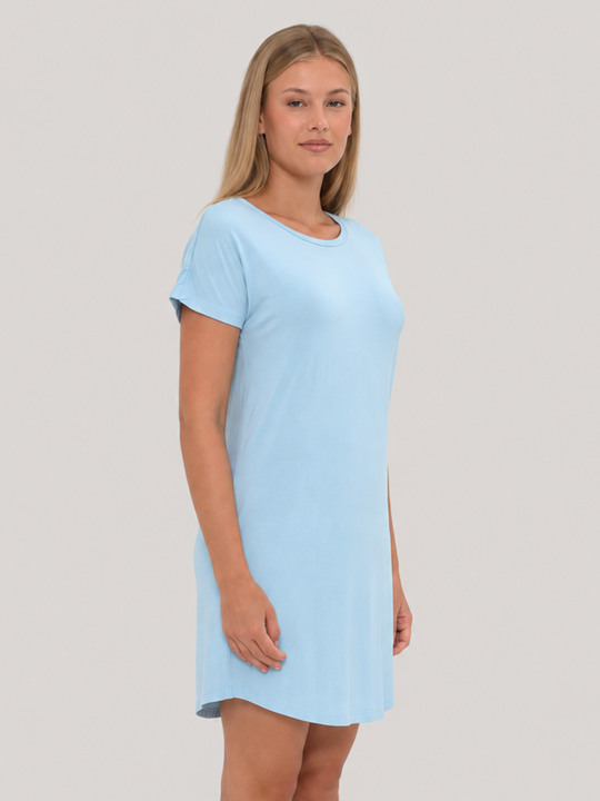 Sleep Dress Starlight Blue front angled