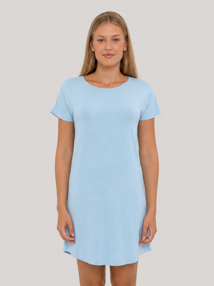 Sleep Dress Starlight Blue front