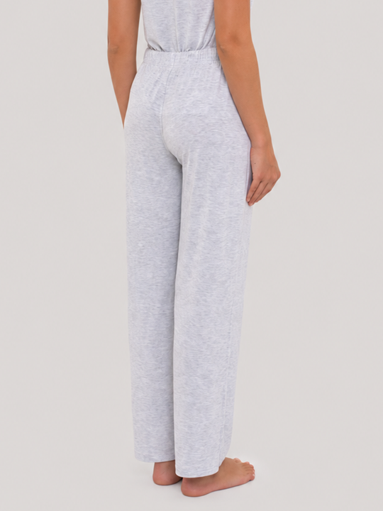 Sleep Pant Light Grey Heather back
